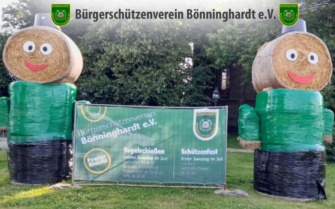 Einladung zur Jubiläumsfeier: 100 Jahre Bürgerschützenverein Bönninghardt e.V.
