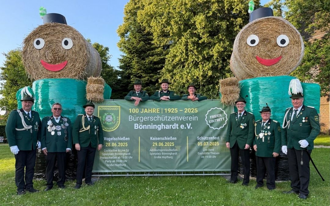 100 Jahre Bürgerschützenverein Bönninghardt: Tradition mit Zukunft