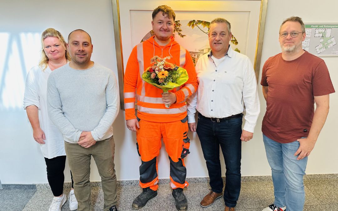 Gratulation zur bestandenen Prüfung!