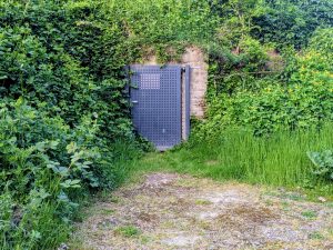 Woche 3 Foto 3 vergitterte Türe