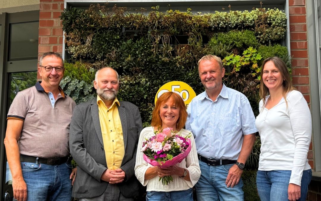 Wir verabschieden Frau Jutta Köpcke in den Ruhestand