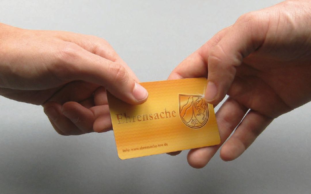 Alpen sagt Danke: Die Ehrenamtskarte NRW kommt! Partner für Vergünstigungen gesucht!