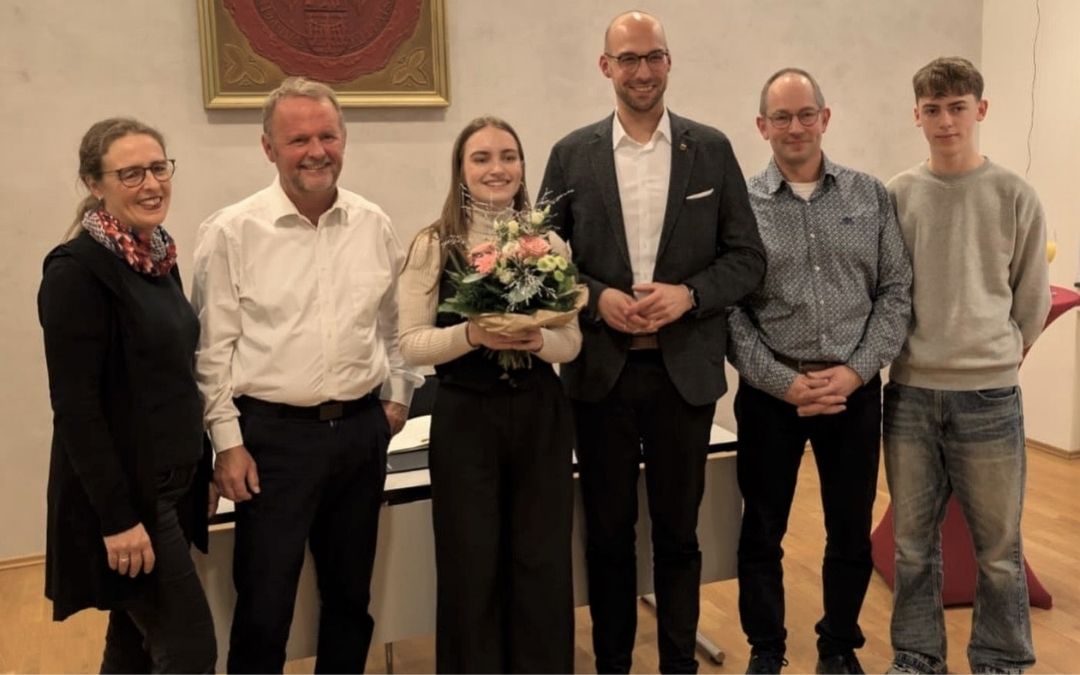 Großer Empfang für Anne Mosters