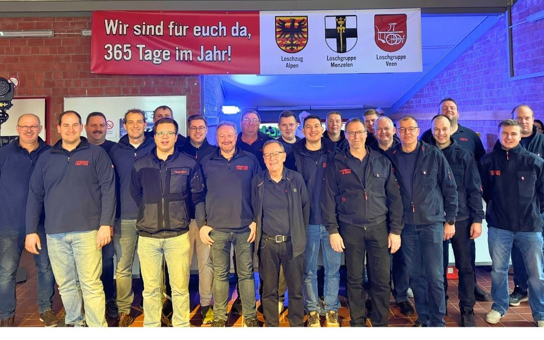 Neujahrsempfang bei der Feuerwehr in Veen – ein Rückblick