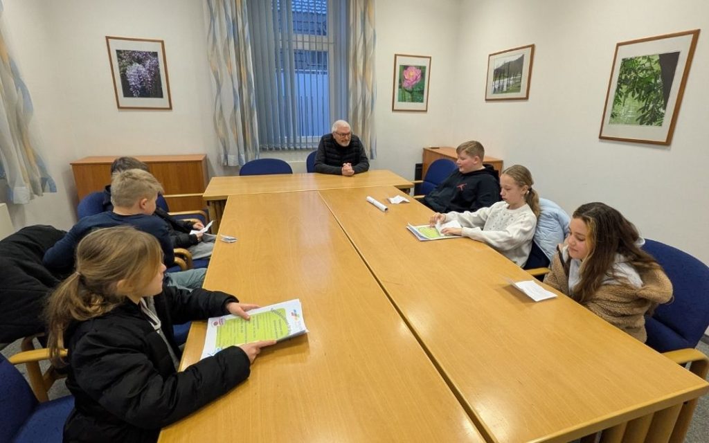 Vorstellung der Aktion im Trauzimmer