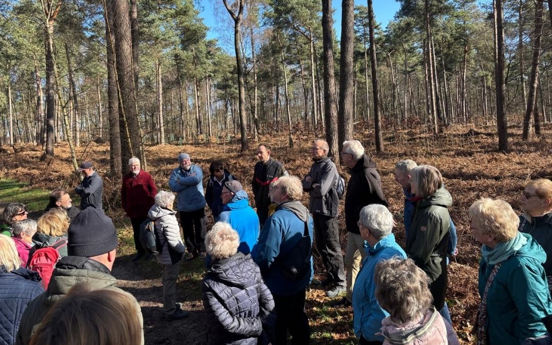 Winterwanderung durch die Leucht