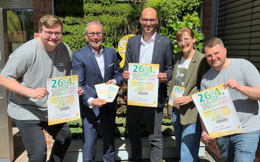 Frühlingsfest 2026 trifft 5. Alpener Streetfood Festival