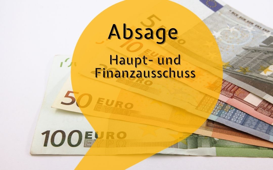 ABSAGE – Haupt- und Finanzausschuss der Gemeinde Alpen am 18.06.26