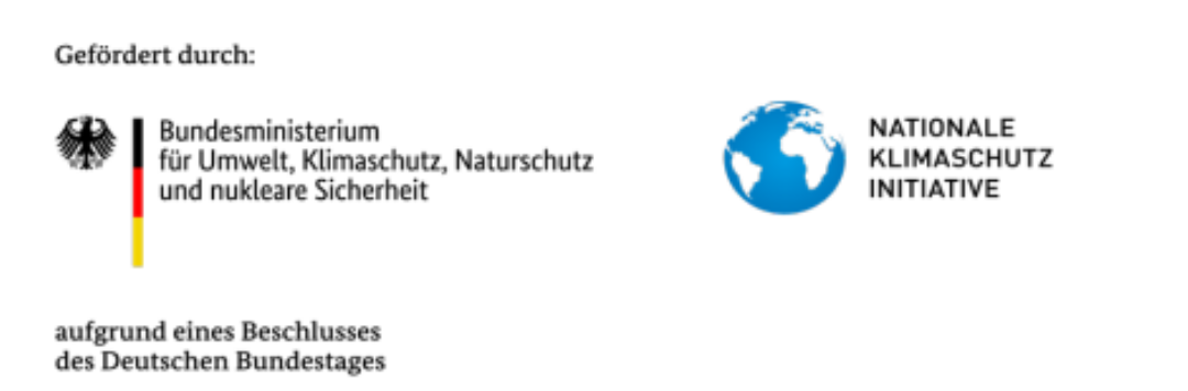 Gefördert durch Bundesministerium für Umwelt, Klimaschutz, Naturschutz und nukleare Sicherheit + Nationale Klimaschutz Initiative