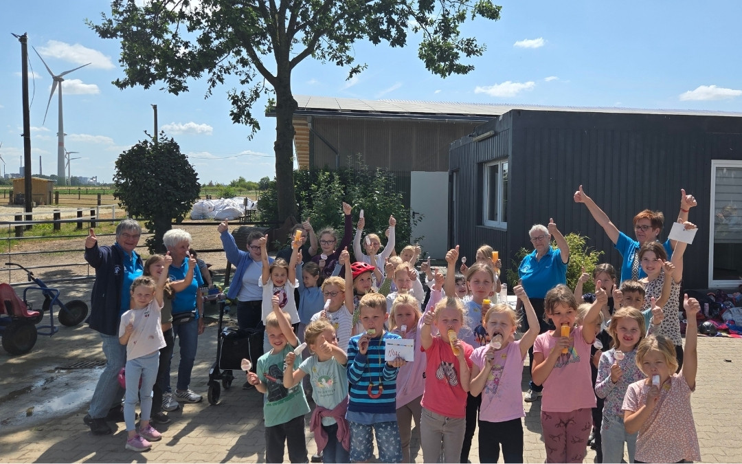 Ferienspiele auf dem Hillmannshof mit dem Kinderschutzbund Alpen