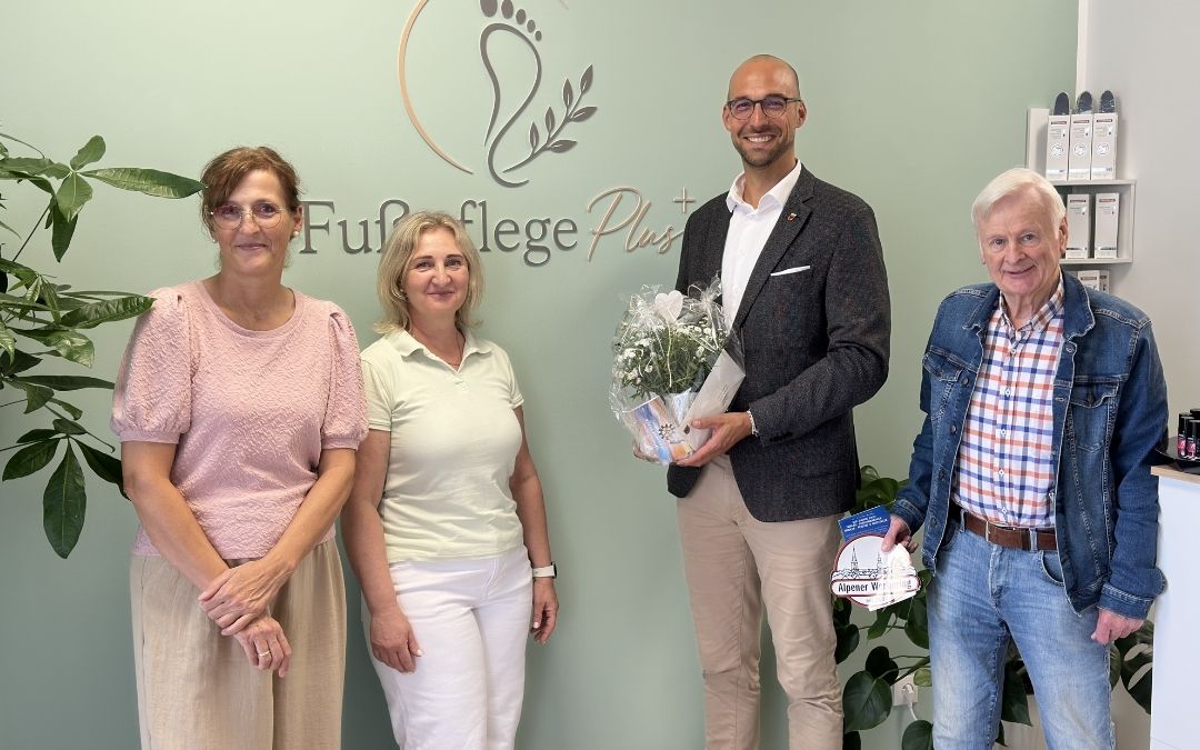 Herzlich willkommen bei Fußpflege Plus+ in Alpen!