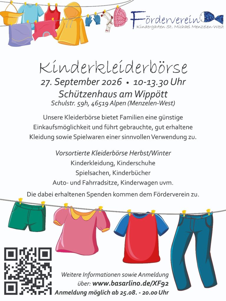 Plakat Förderverein Kindergarten St. Michael