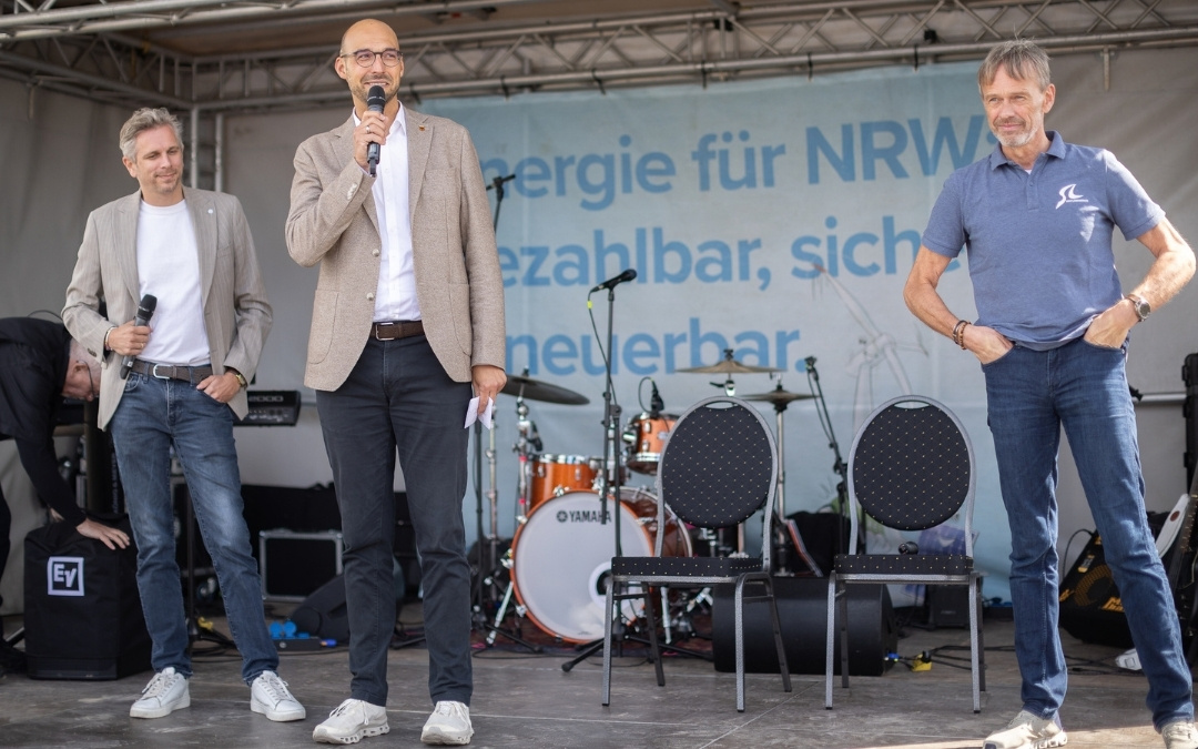 Windfest in Alpen-Veen: Zwei neue ENERCON-Windenergieanlagen gehen offiziell in Betrieb
