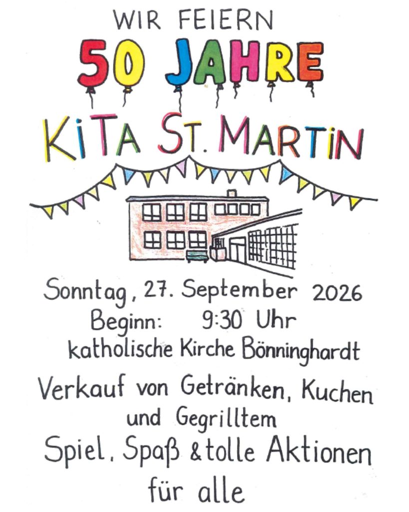Plakat Einladung Handgemalt