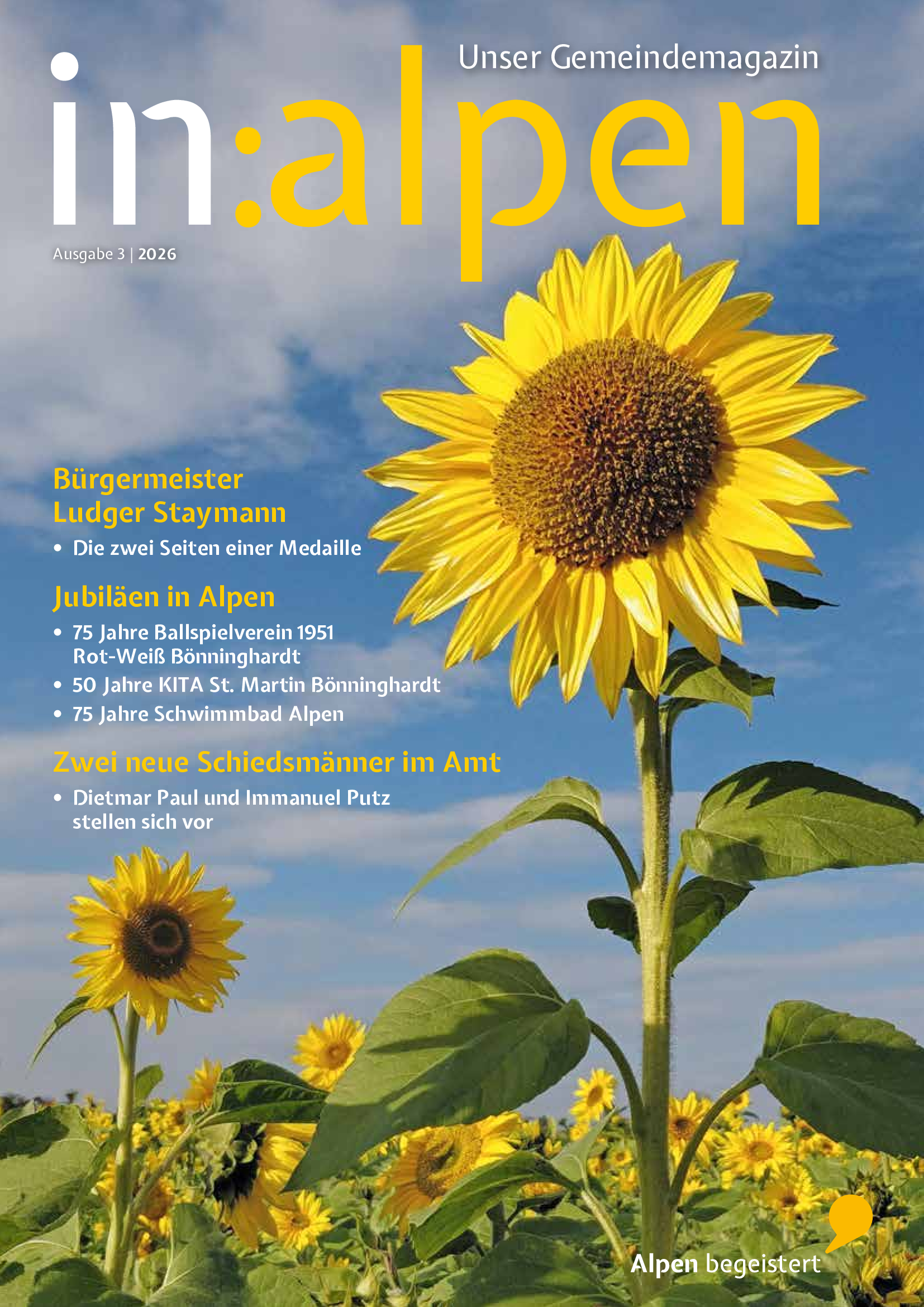 Titel Gemeindemagazin 3. Ausgabe 2026